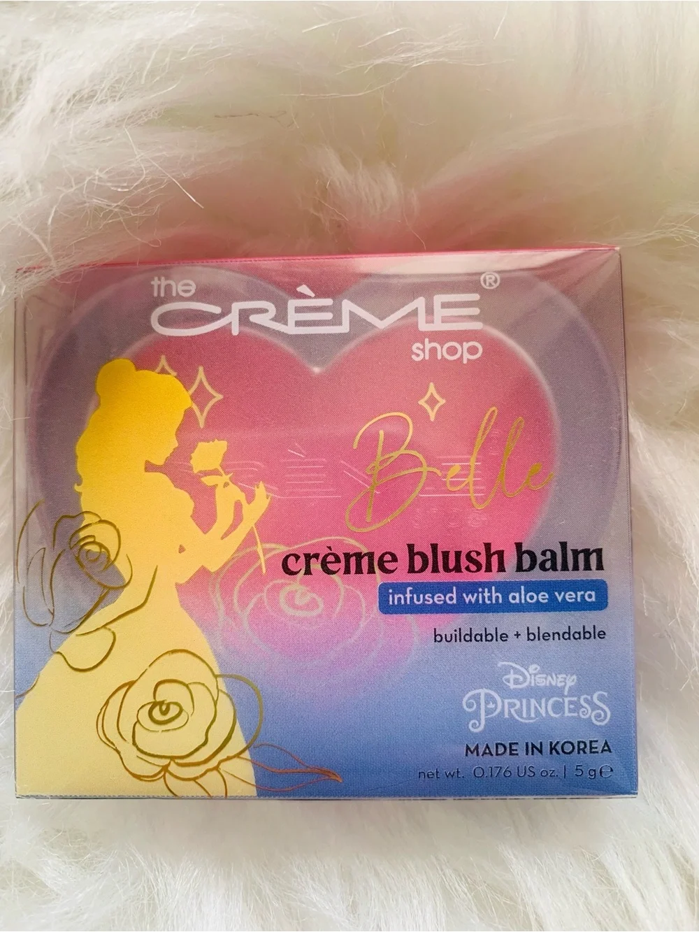 Disney Crème Bundle NEW Lip Balm Makeup Sponge Cream Blush Made in Korea